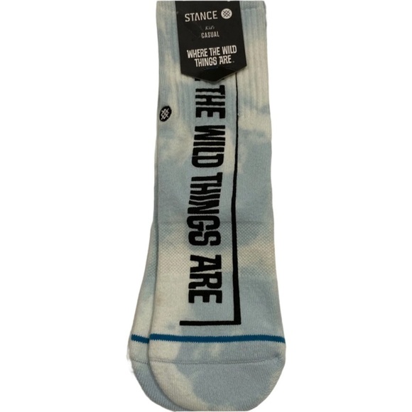 Stance Where The Wild Things Are Crew Socks Kids Large 3-5.5, NWT - Picture 6 of 8